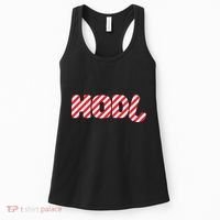 Hodl Crypto Currency Candy Cane Christmas Logo Women's Tank Top thumb 0