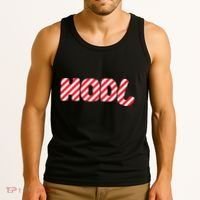 Hodl Crypto Currency Candy Cane Christmas Logo Tank Top thumb 3