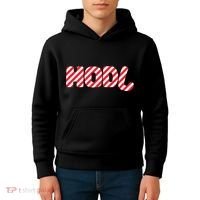 Hodl Crypto Currency Candy Cane Christmas Logo Kids Hoodie thumb 4