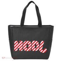 Hodl Crypto Currency Candy Cane Christmas Logo Tote Bag thumb 0