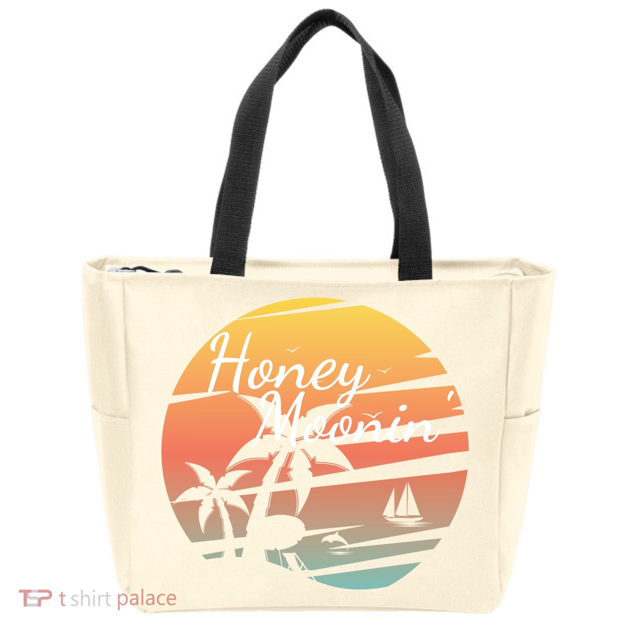 Honeymoon Couples Cool Gift Just Married Matching Honeymooning Trip Gift Tote Bag