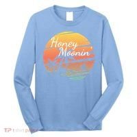 Honeymoon Couples Cool Gift Just Married Matching Honeymooning Trip Gift Long Sleeve Shirt thumb 0