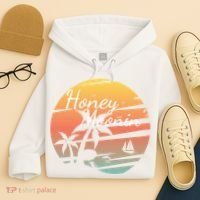 Honeymoon Couples Cool Gift Just Married Matching Honeymooning Trip Gift Hoodie thumb 4