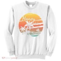 Honeymoon Couples Cool Gift Just Married Matching Honeymooning Trip Gift Sweatshirt thumb 0