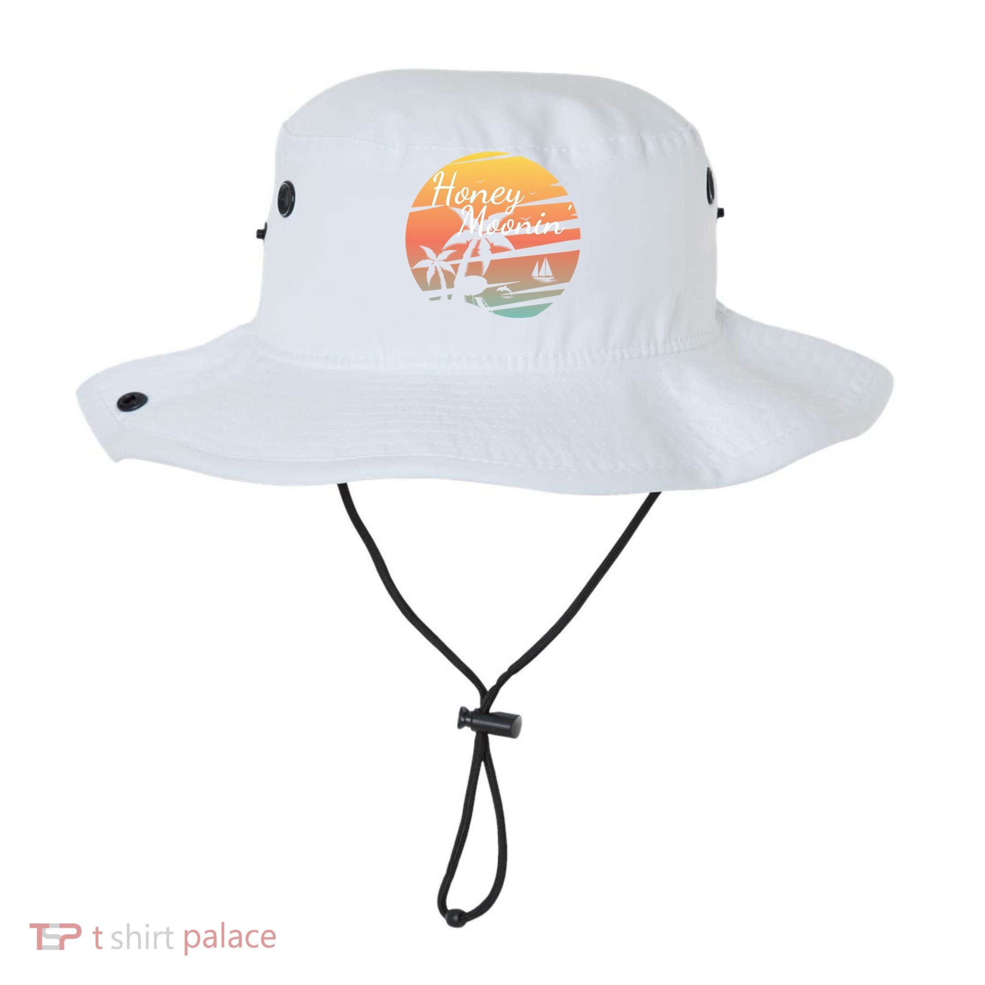 Honeymoon Couples Cool Gift Just Married Matching Honeymooning Trip Gift Bucket Hat