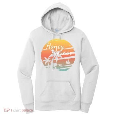 Honeymoon Couples Cool Gift Just Married Matching Honeymooning Trip Gift Women's Hoodie