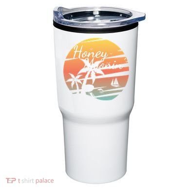Honeymoon Couples Cool Gift Just Married Matching Honeymooning Trip Gift Tumbler