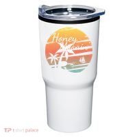 Honeymoon Couples Cool Gift Just Married Matching Honeymooning Trip Gift Tumbler thumb 0
