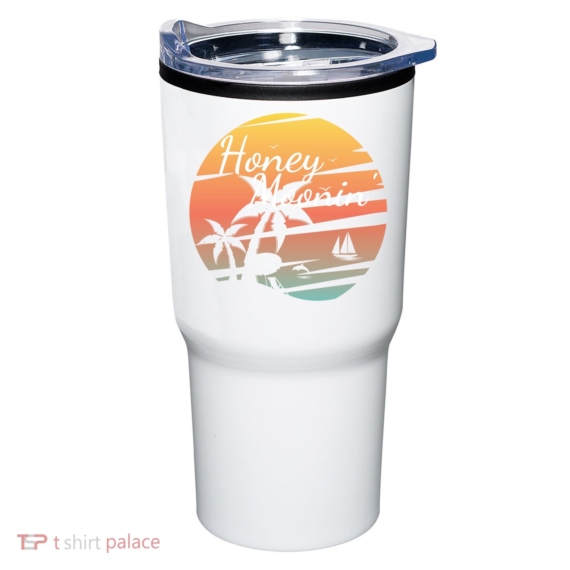 Honeymoon Couples Cool Gift Just Married Matching Honeymooning Trip Gift Tumbler