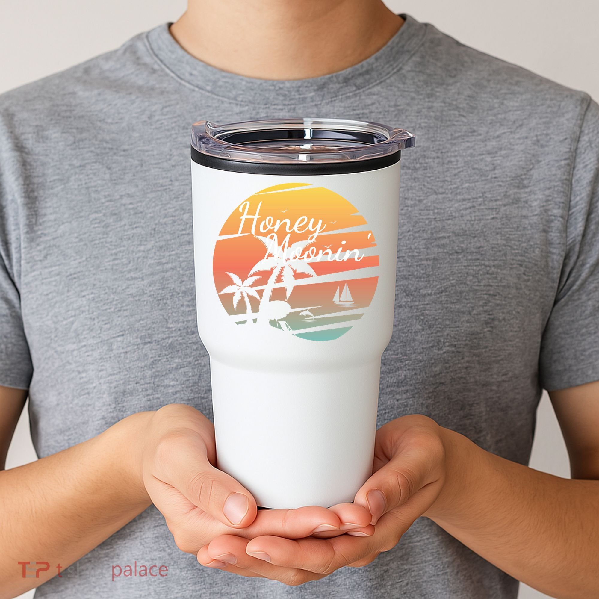 Honeymoon Couples Cool Gift Just Married Matching Honeymooning Trip Gift Tumbler