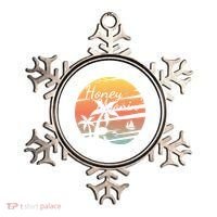 Honeymoon Couples Cool Gift Just Married Matching Honeymooning Trip Gift Ornament thumb 0