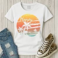 Honeymoon Couples Cool Gift Just Married Matching Honeymooning Trip Gift Women's T-Shirt thumb 3