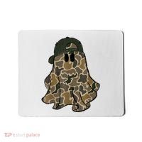 Halloween Camouflage Camo Ghost Hello Hunting Season Mousepad thumb 0