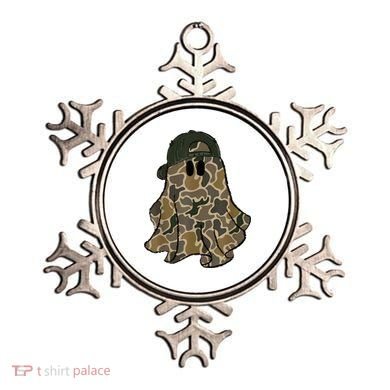 Halloween Camouflage Camo Ghost Hello Hunting Season Ornament