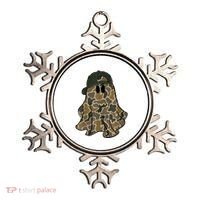 Halloween Camouflage Camo Ghost Hello Hunting Season Ornament thumb 0