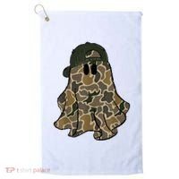 Halloween Camouflage Camo Ghost Hello Hunting Season Golf Towel thumb 0