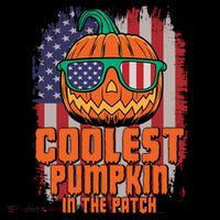 Halloween Costume Coolest Pumpkin In The Patch American Flag Gift Coffee Mug thumb 5