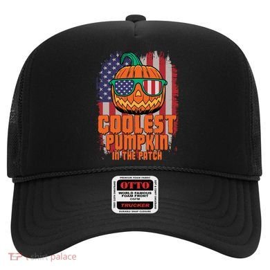Halloween Costume Coolest Pumpkin In The Patch American Flag Gift Hat