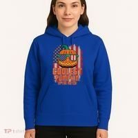 Halloween Costume Coolest Pumpkin In The Patch American Flag Gift Hoodie thumb 5