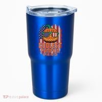 Halloween Costume Coolest Pumpkin In The Patch American Flag Gift Tumbler thumb 0