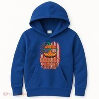 Halloween Costume Coolest Pumpkin In The Patch American Flag Gift Kids Hoodie thumb 0
