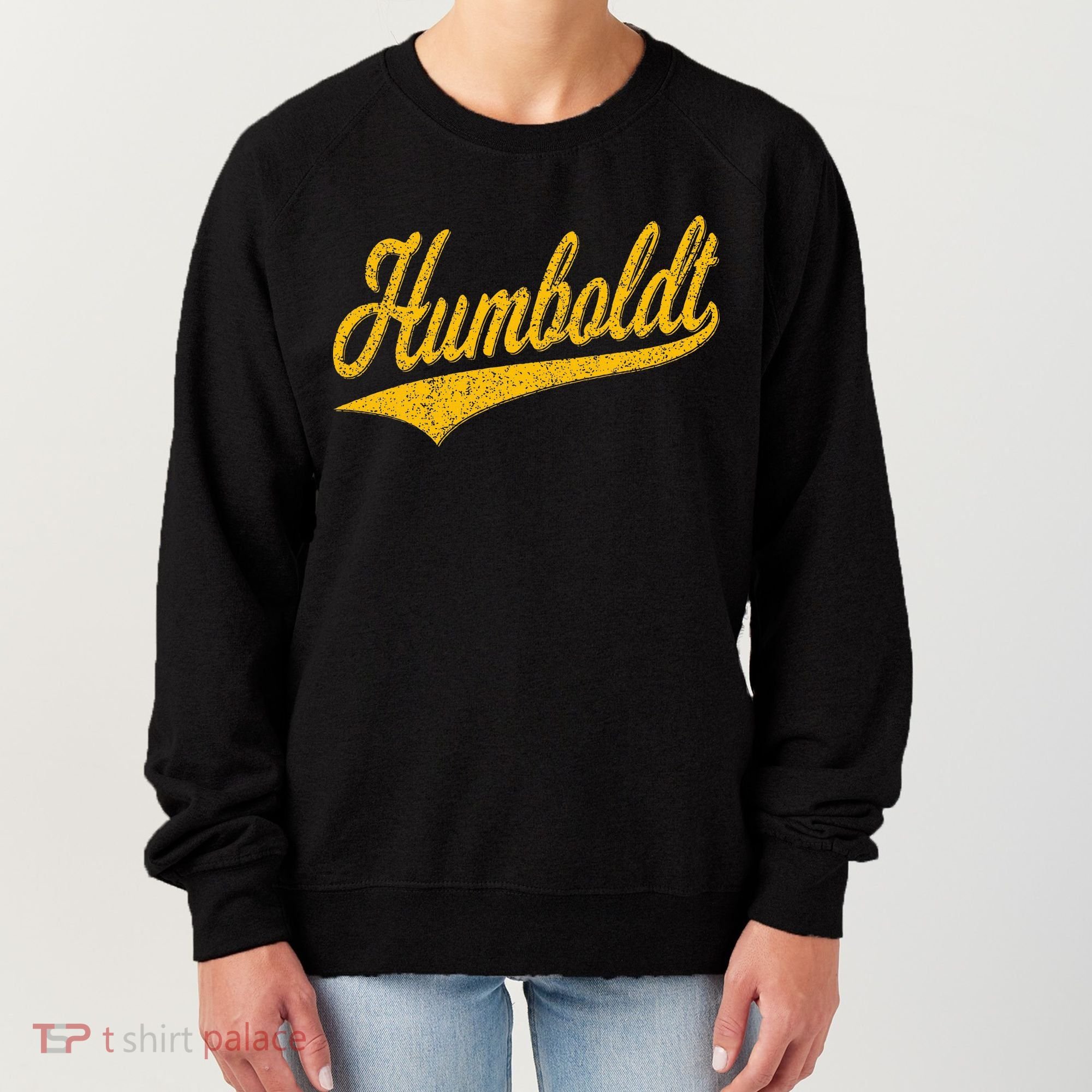 Humboldt County Ca Varsity Script Classic Sports Jersey Women's Sweatshirt