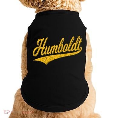 Humboldt County Ca Varsity Script Classic Sports Jersey Doggie Tank
