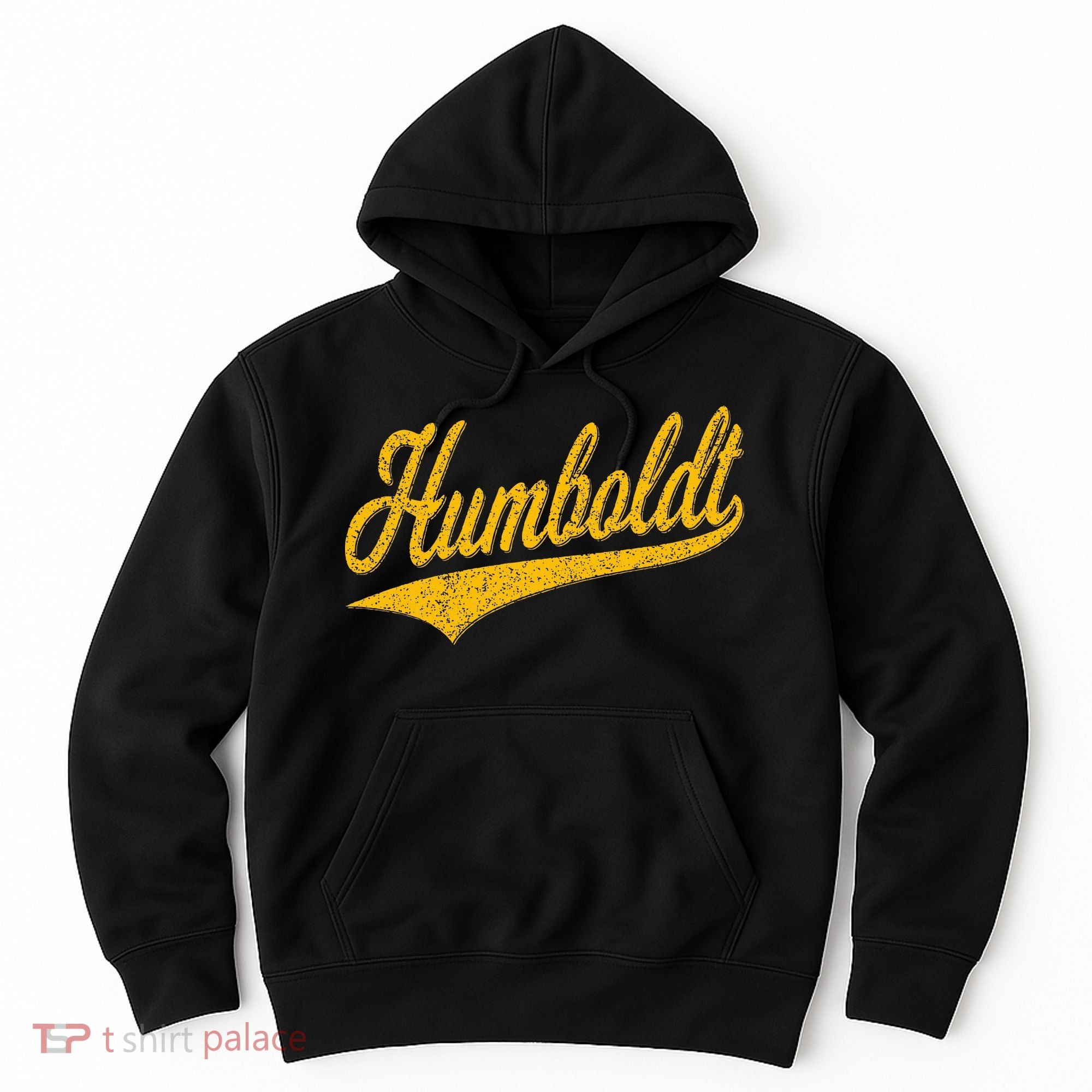 Humboldt County Ca Varsity Script Classic Sports Jersey Hoodie