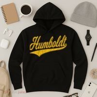 Humboldt County Ca Varsity Script Classic Sports Jersey Hoodie thumb 3