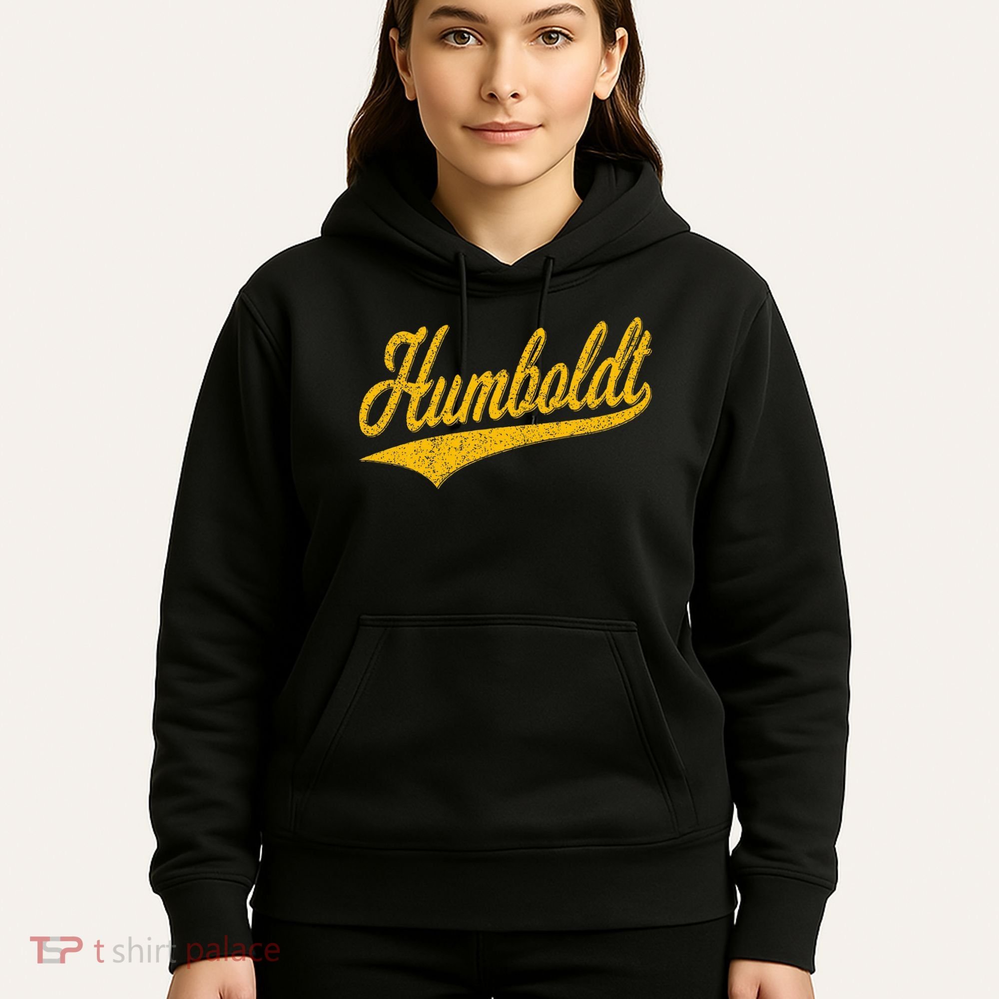 Humboldt County Ca Varsity Script Classic Sports Jersey Hoodie