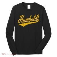 Humboldt County Ca Varsity Script Classic Sports Jersey Long Sleeve Shirt thumb 0