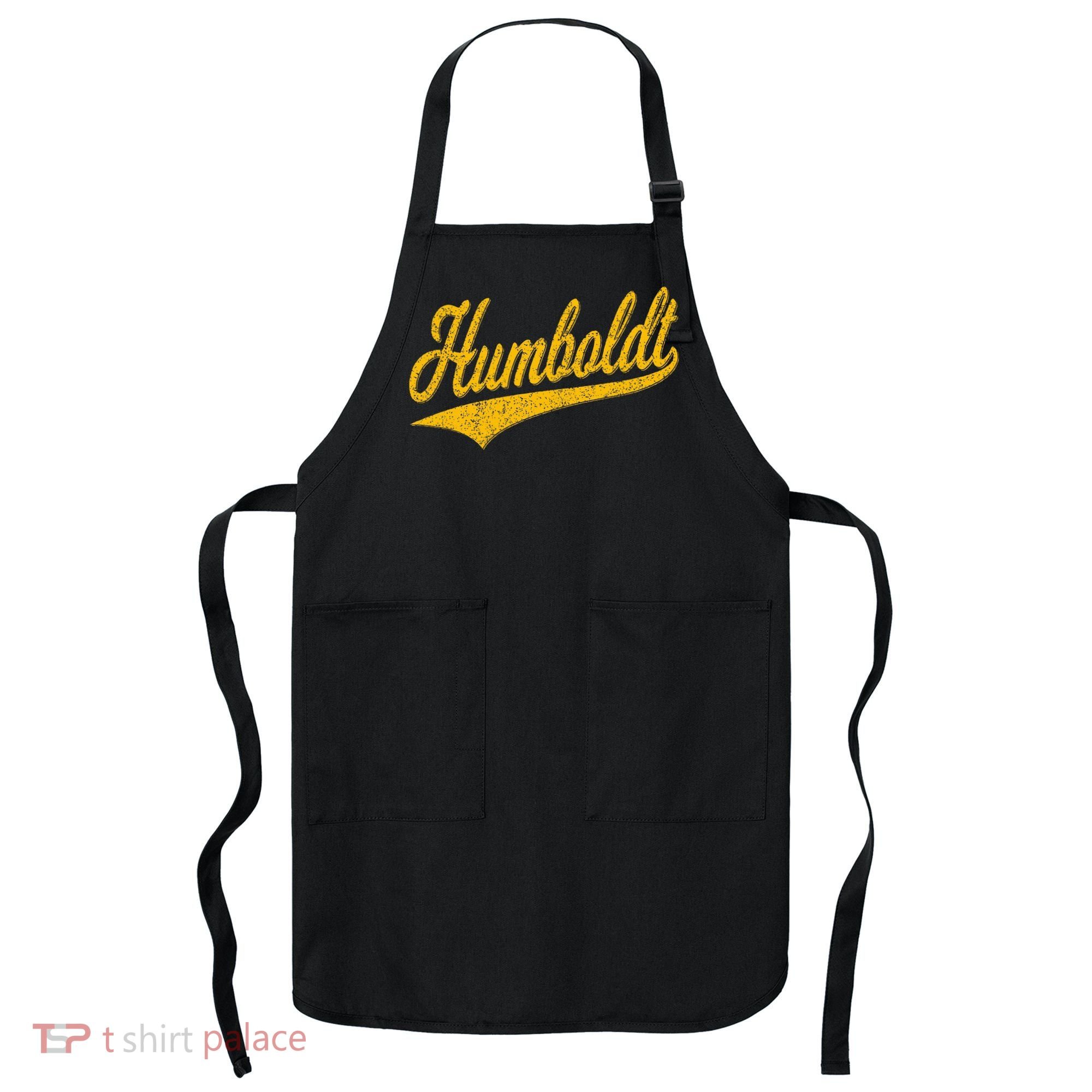 Humboldt County Ca Varsity Script Classic Sports Jersey Apron
