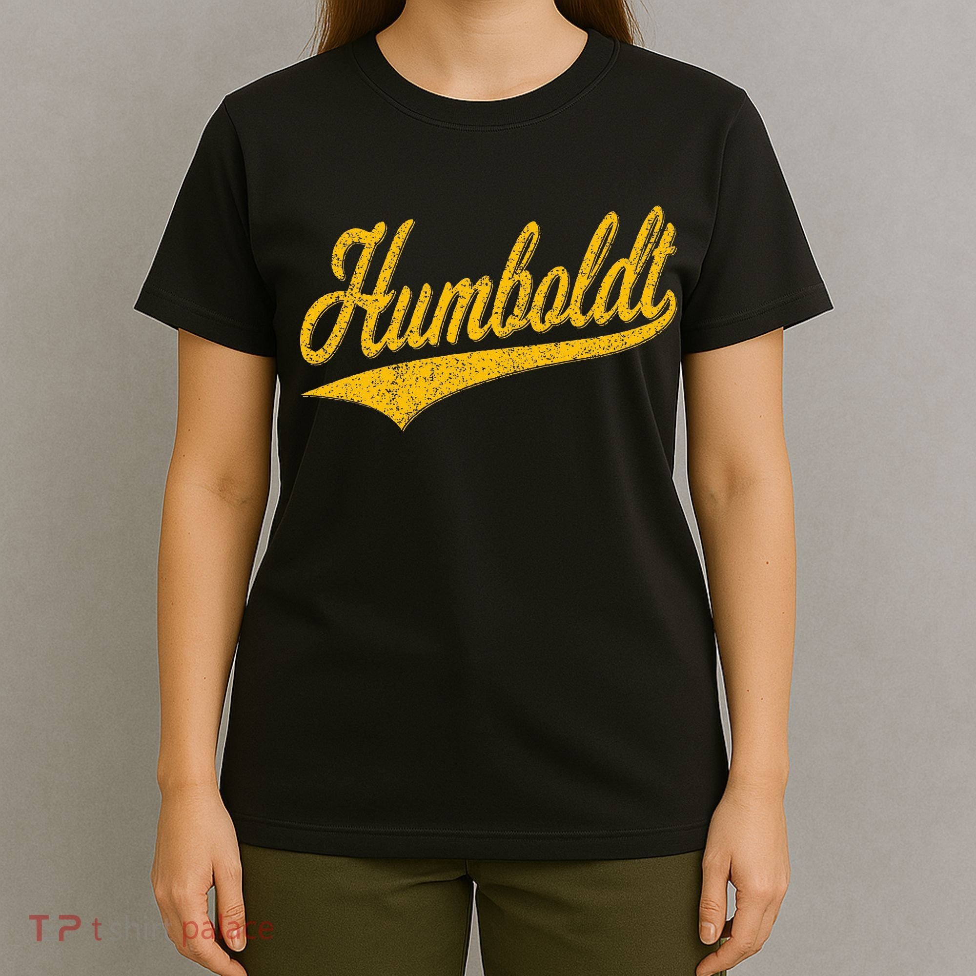 Humboldt County Ca Varsity Script Classic Sports Jersey T-Shirt
