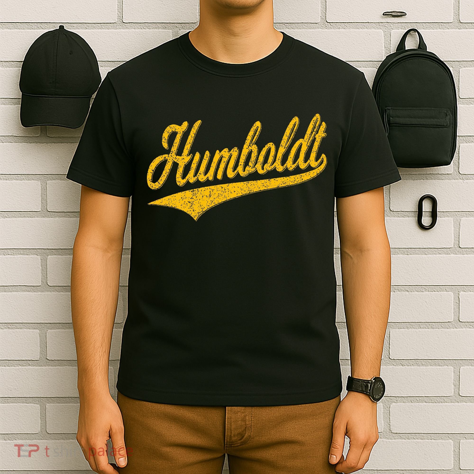 Humboldt County Ca Varsity Script Classic Sports Jersey T-Shirt