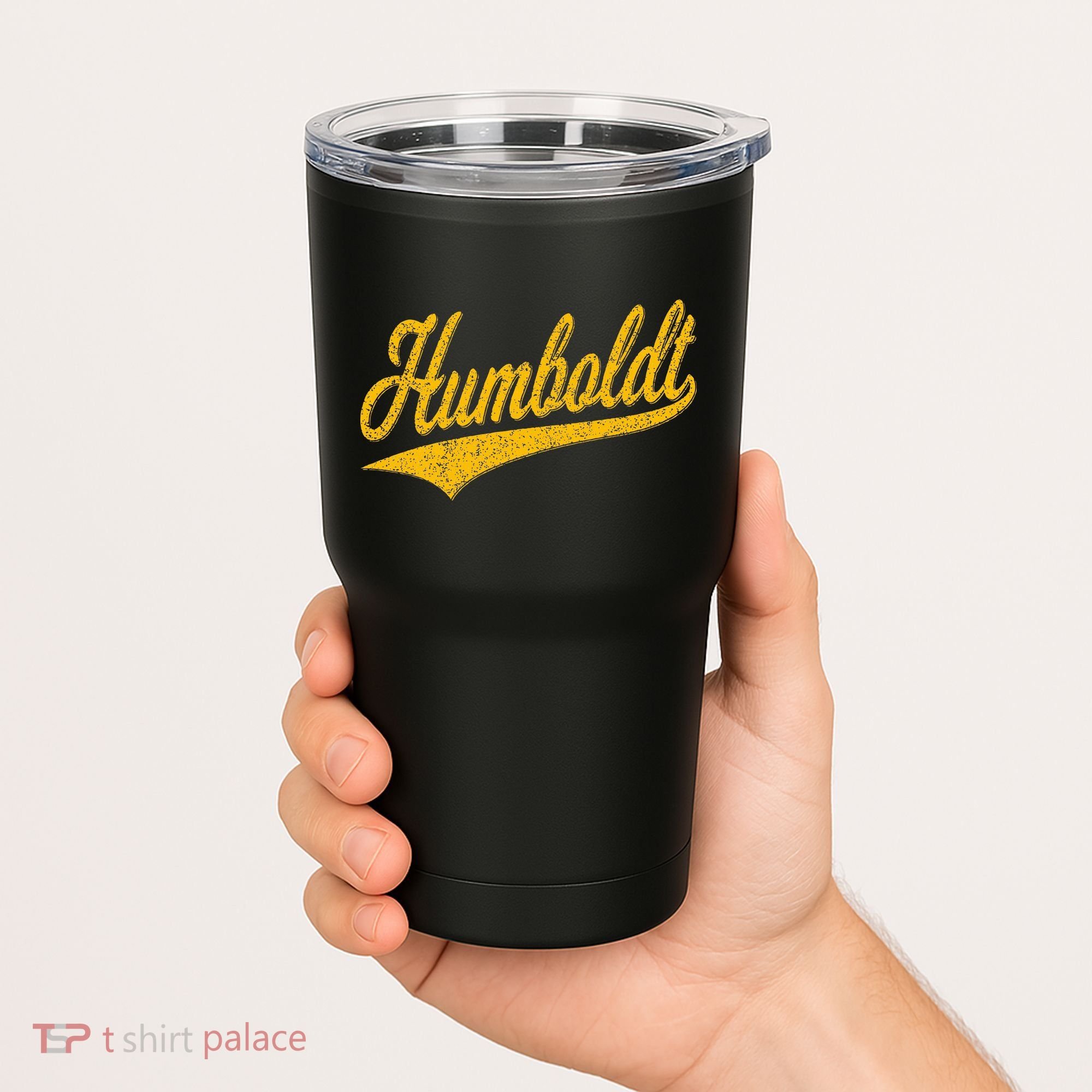 Humboldt County Ca Varsity Script Classic Sports Jersey Tumbler