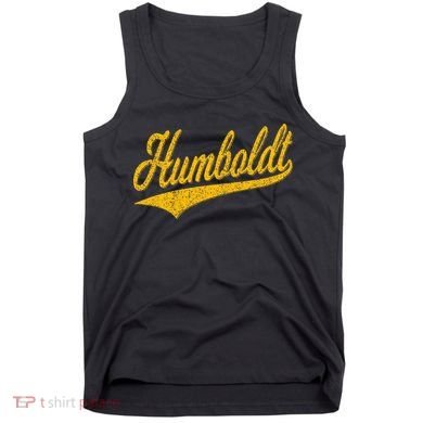 Humboldt County Ca Varsity Script Classic Sports Jersey Tank Top