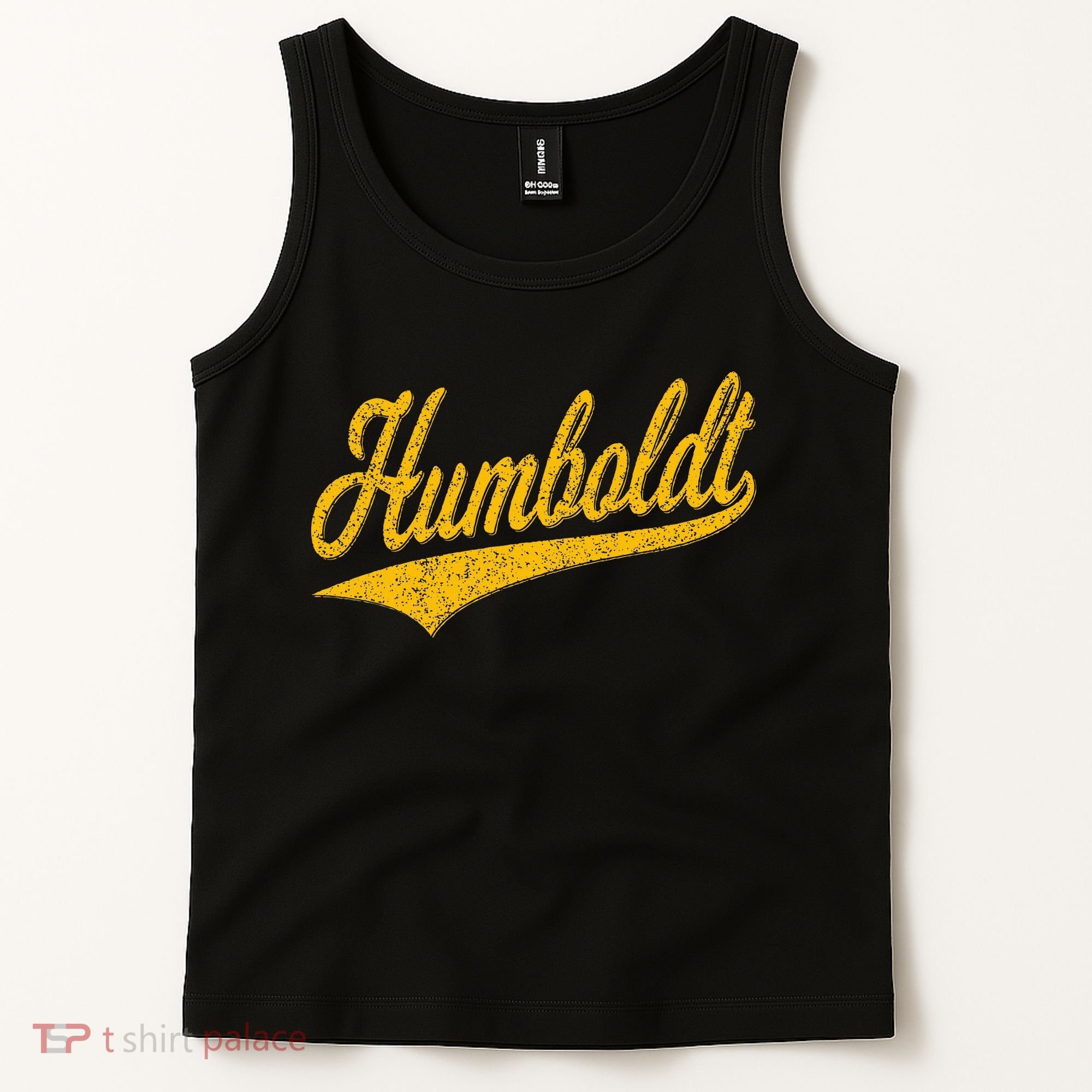 Humboldt County Ca Varsity Script Classic Sports Jersey Tank Top