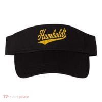 Humboldt County Ca Varsity Script Classic Sports Jersey Visor thumb 0