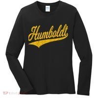 Humboldt County Ca Varsity Script Classic Sports Jersey Women's Long Sleeve Shirt thumb 0