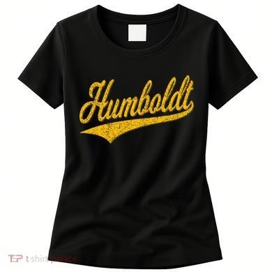 Humboldt County Ca Varsity Script Classic Sports Jersey Women's T-Shirt