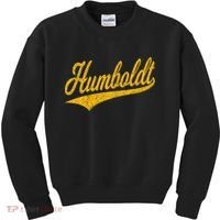 Humboldt County Ca Varsity Script Classic Sports Jersey Kids Sweatshirt thumb 0