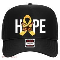 Hope Childhood Cancer Awareness Butterfly Ribbon Hat thumb 0
