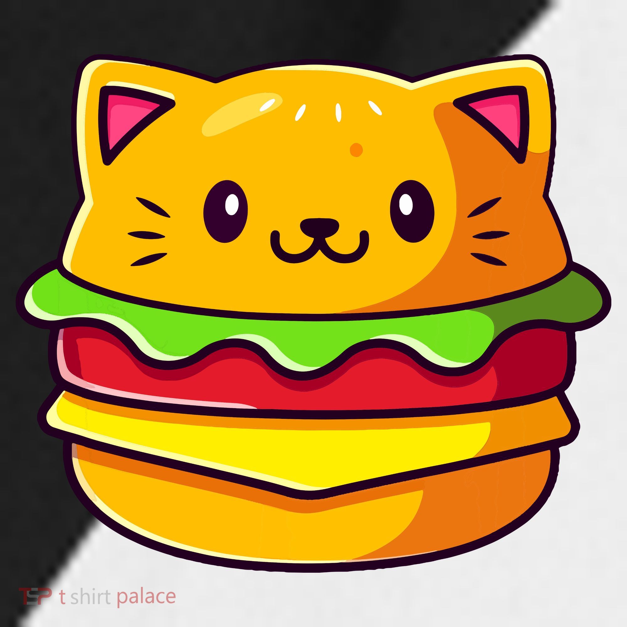 Hamburger Cat Catburger Funny Burger Cat Lover Foodie Sport-Tek Competitor United Soccer Jersey