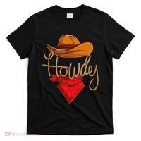 Howdy Cowboy Cowgirl Western Country Rodeo Howdy T-Shirt thumb 0