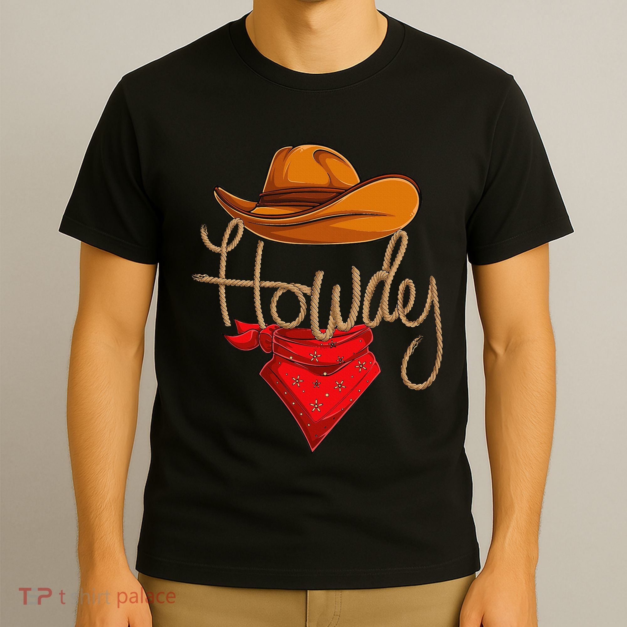 Howdy Cowboy Cowgirl Western Country Rodeo Howdy T-Shirt