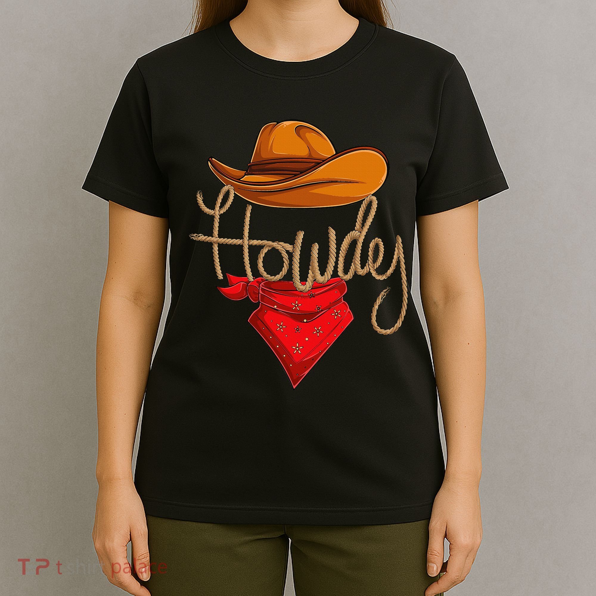 Howdy Cowboy Cowgirl Western Country Rodeo Howdy T-Shirt