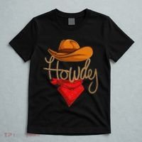 Howdy Cowboy Cowgirl Western Country Rodeo Howdy T-Shirt thumb 5