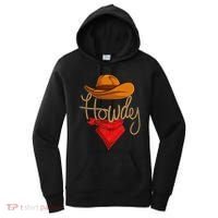 Howdy Cowboy Cowgirl Western Country Rodeo Howdy Women's Hoodie thumb 0