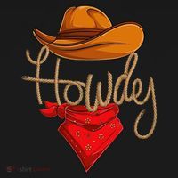Howdy Cowboy Cowgirl Western Country Rodeo Howdy Women's Tank Top thumb 5