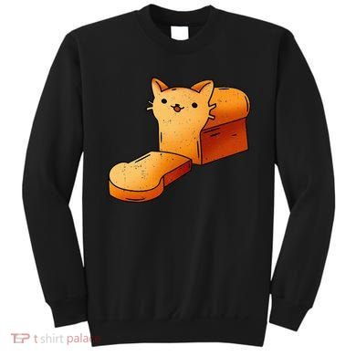 Halloween Costume Cat Loaf Lazy Funny Bread Kitten Kitty Sweatshirt